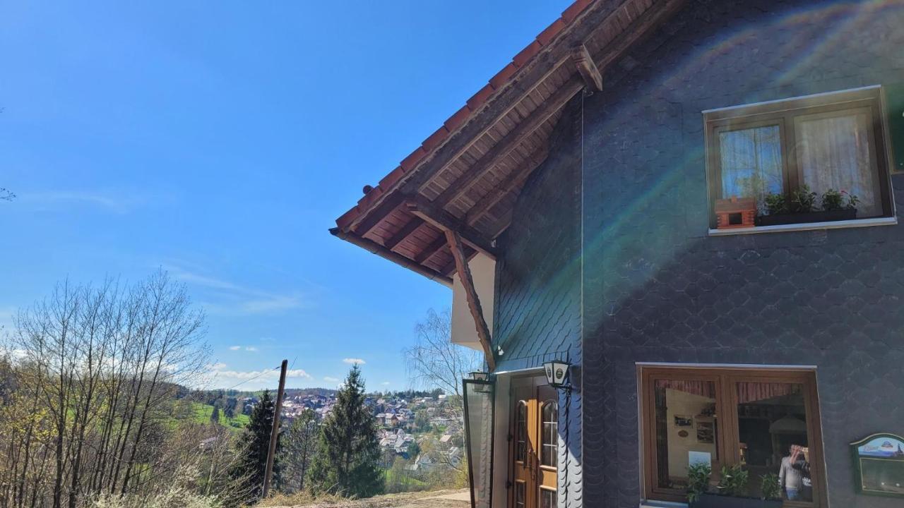 Waldpension Am Koepfchen Kurort Steinbach-Hallenberg Bagian luar foto